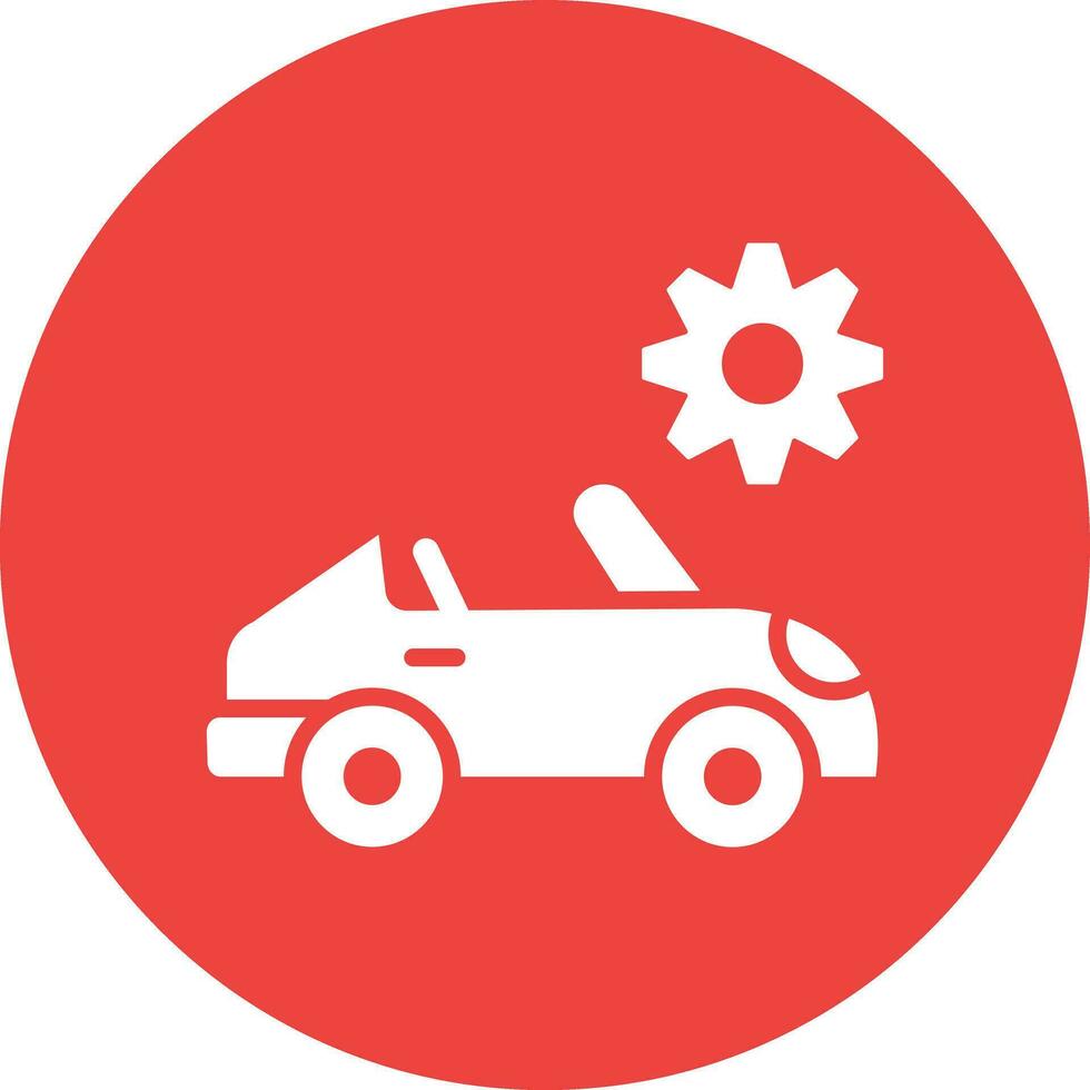 coche Servicio vector icono diseño ilustración