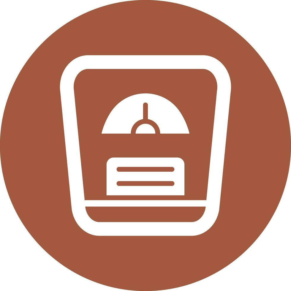Weight Vector Icon Design Illustration