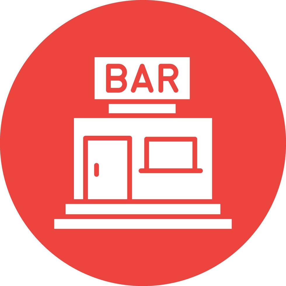 Bar Vector Icon Design Illustration