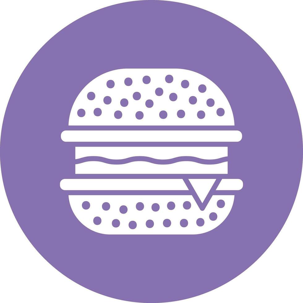 Burger Vector Icon Design Illustration