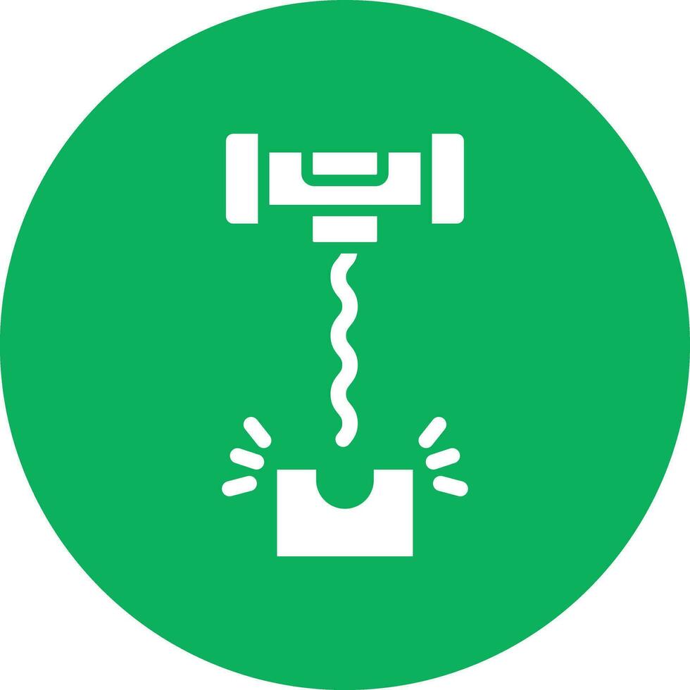 Corkscrew Vector Icon Design Illustration