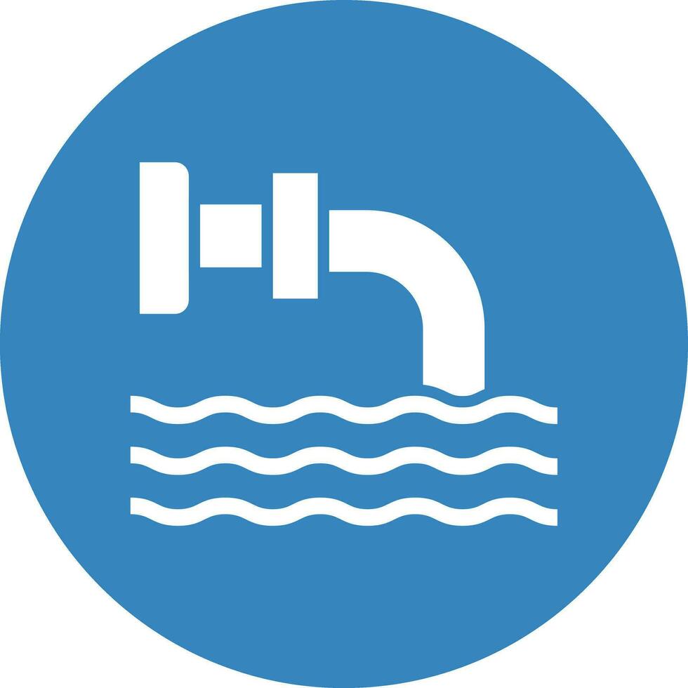 Drainage Vector Icon Design Illustration