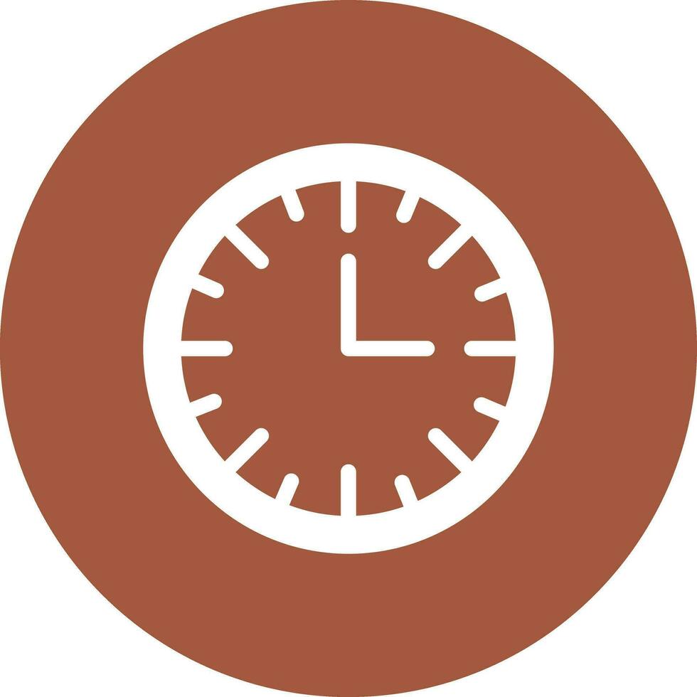 ilustración de diseño de icono de vector de reloj