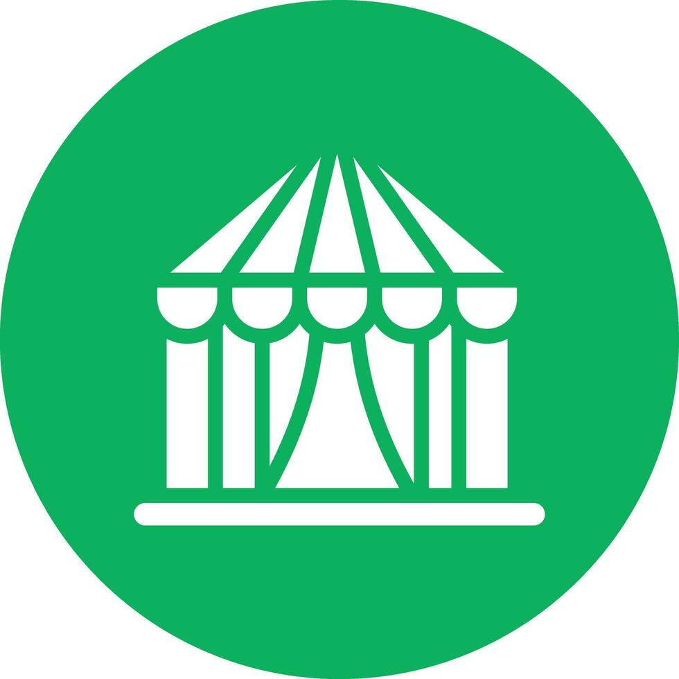 Tent Vector Icon Design Illustration