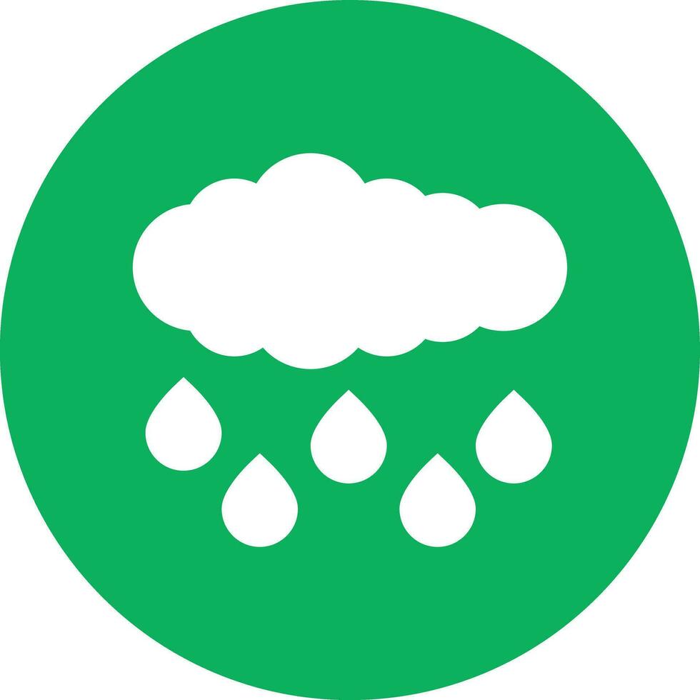 Acid Rain Vector Icon Design Illustration