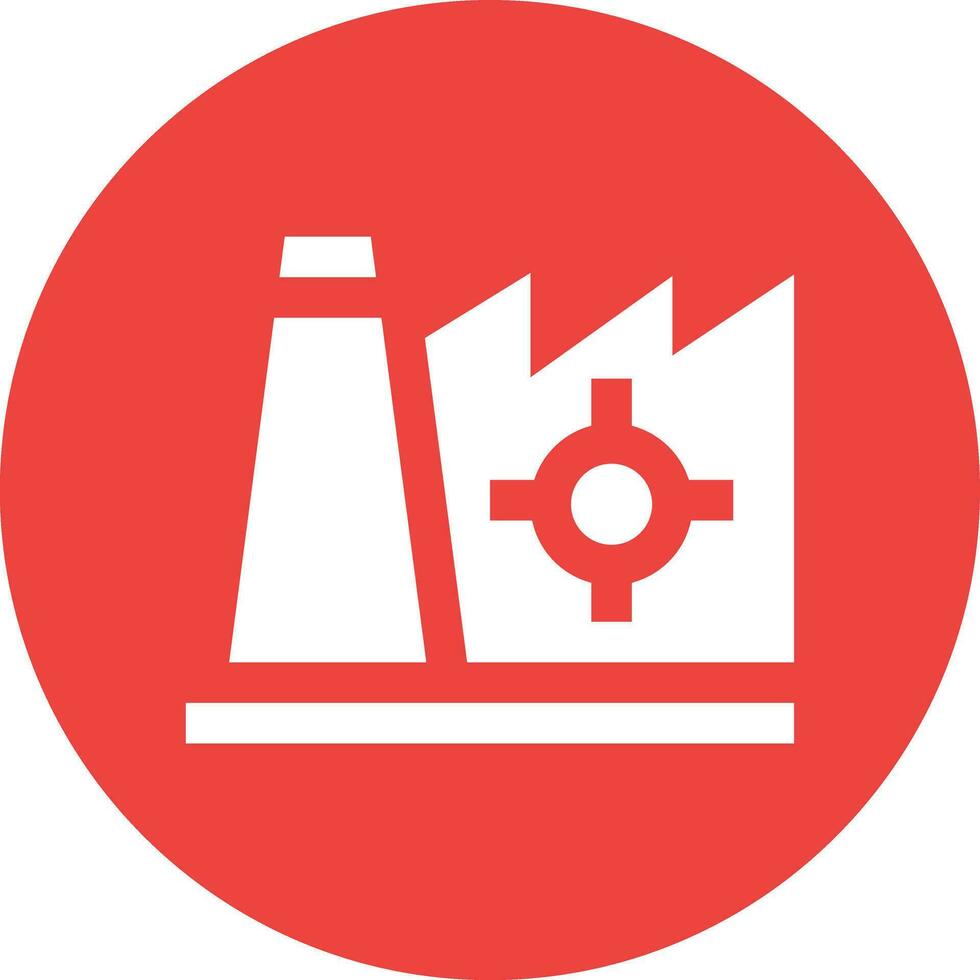 Factory Management Vector Icon Design Illustration