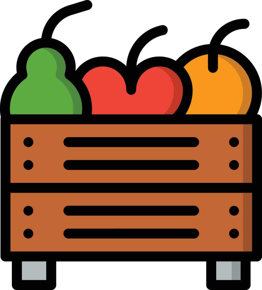 Fruta vector icono diseño ilustración