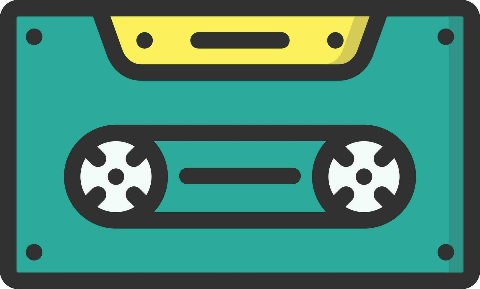 Cassette Vector Icon Design Illustration