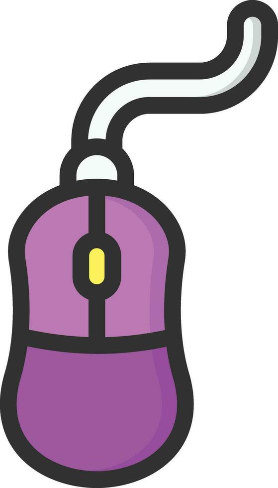 Mouse Vector Icon Design Illustration