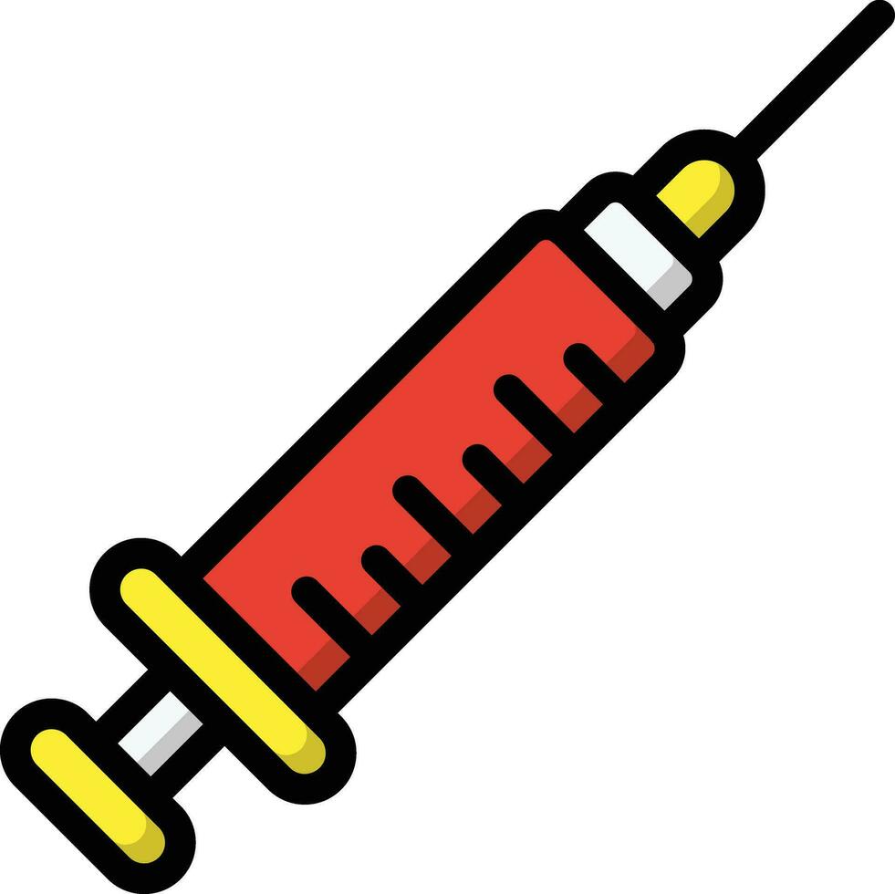 Syringe Vector Icon Design Illustration