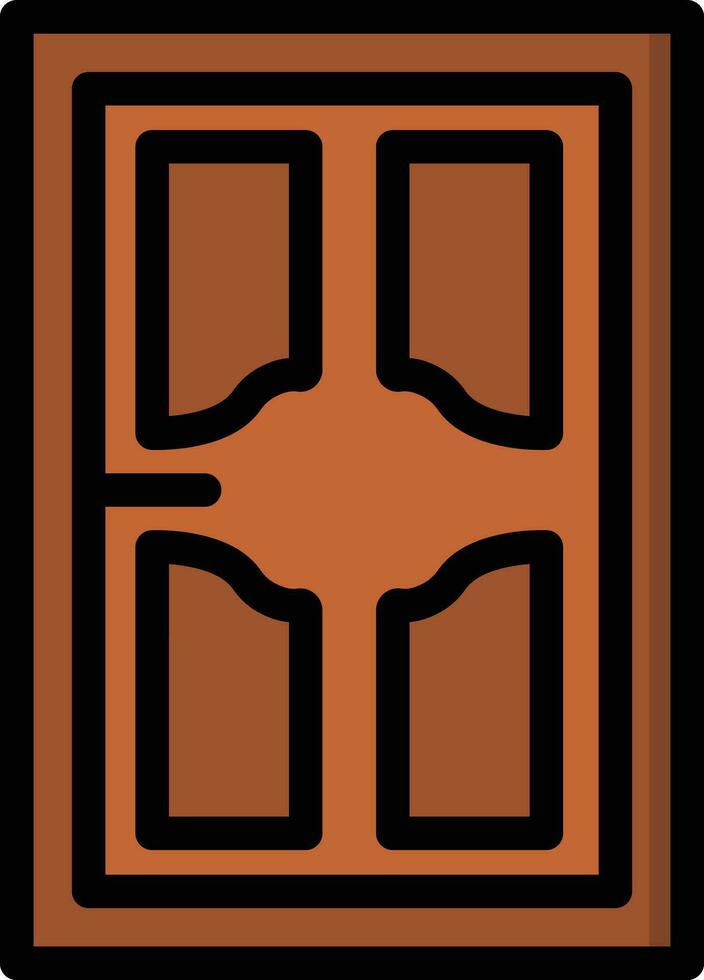 Door Vector Icon Design Illustration