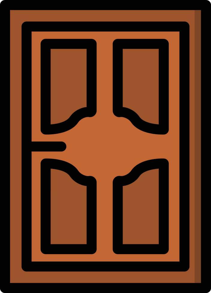 Door Vector Icon Design Illustration