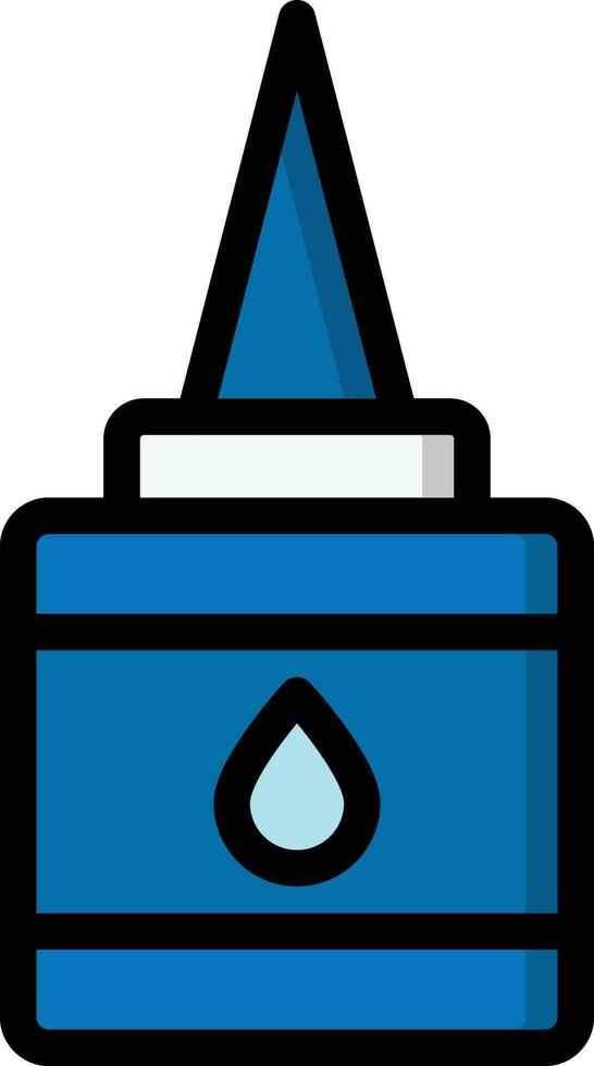 Liquid Glue Vector Icon Design Illustration