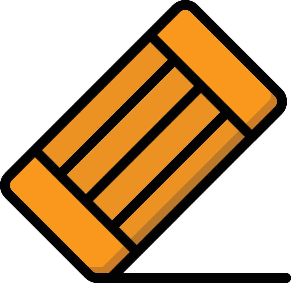 Eraser Vector Icon Design Illustration