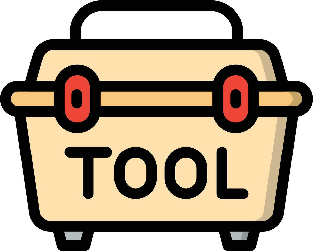 Tool box Vector Icon Design Illustration