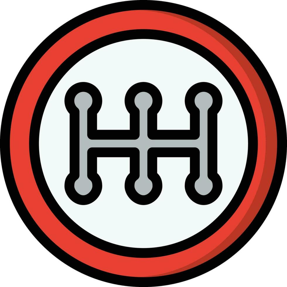 Gear transmission Vector Icon Design Illustration