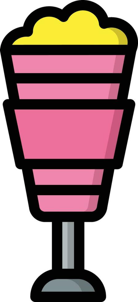 Latte Vector Icon Design Illustration
