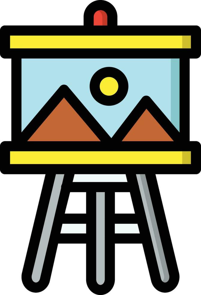 Painting Vector Icon Design Illustration