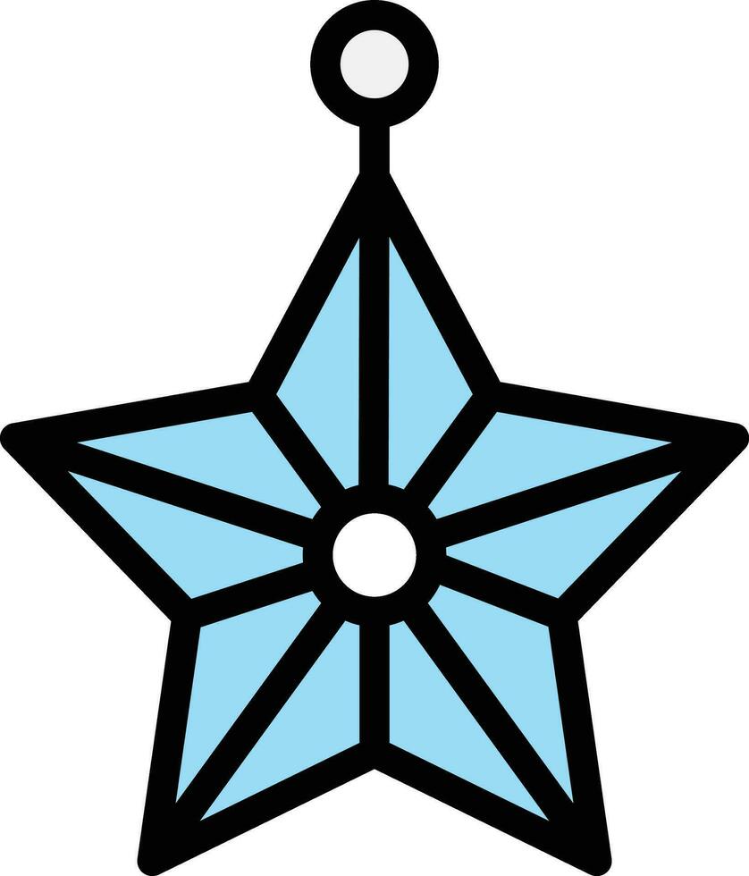 ilustración de diseño de icono de vector de estrella