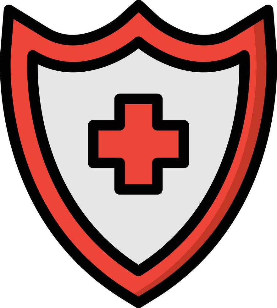 Shield Vector Icon Design Illustration