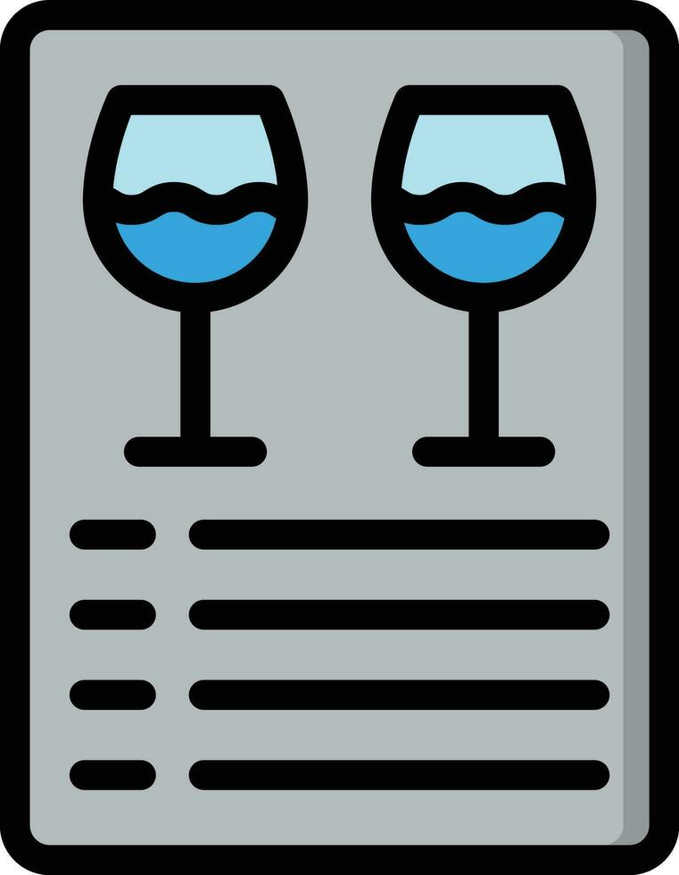 Menu Vector Icon Design Illustration