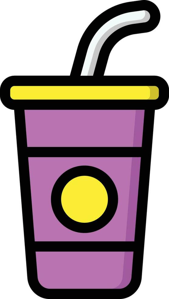 Fruit Juice Vector Icon Design Illustration