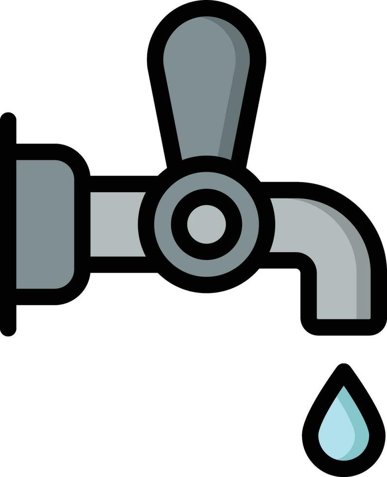 Faucet Vector Icon Design Illustration