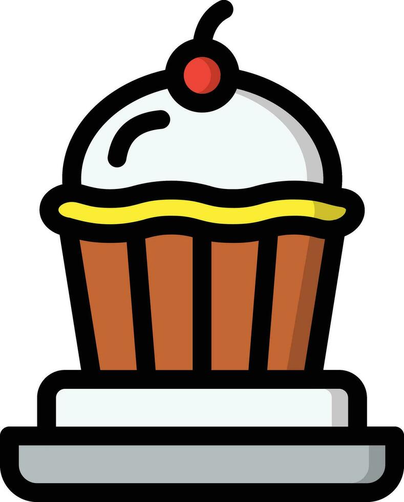 Dessert Vector Icon Design Illustration