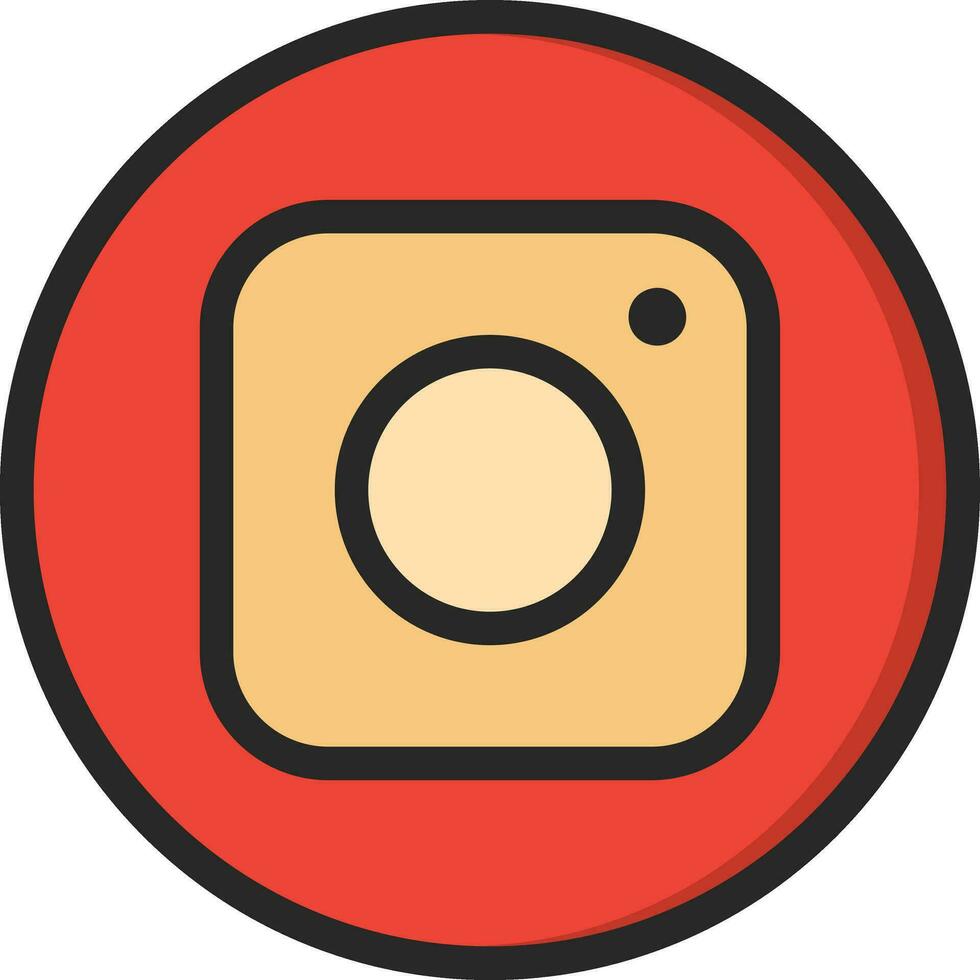 instagram vector icono diseño ilustración