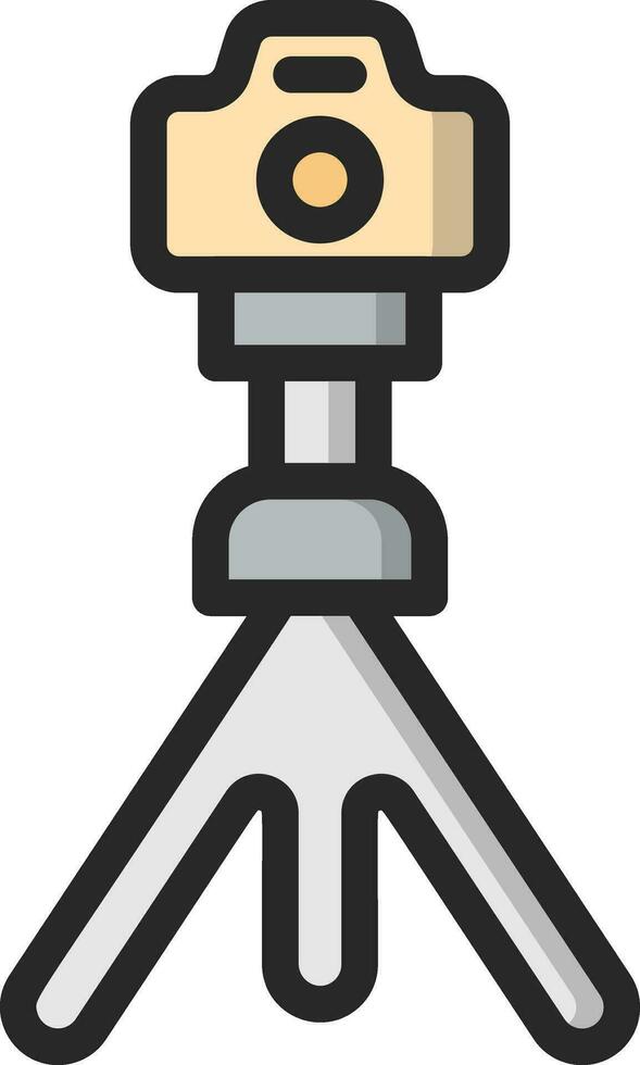 Tripod stand Vector Icon Design Illustration