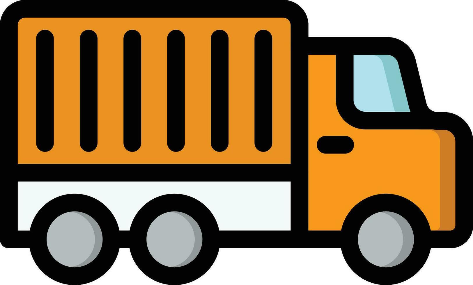 Delivery Truck Vector Icon Design Illustration