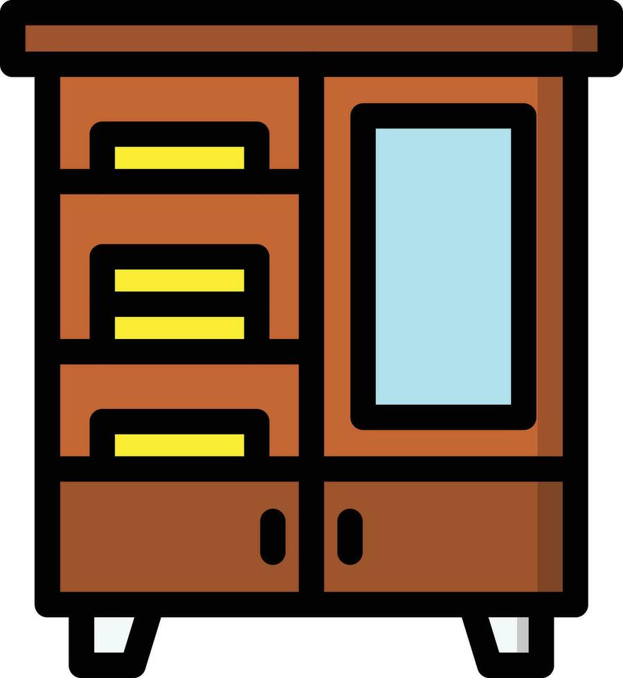 Dressing Room Vector Icon Design Illustration