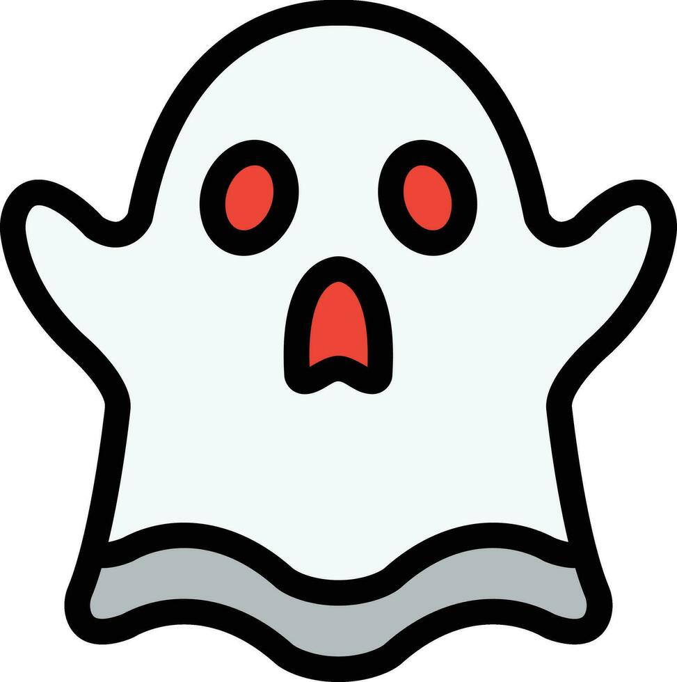 Ghost Vector Icon Design Illustration