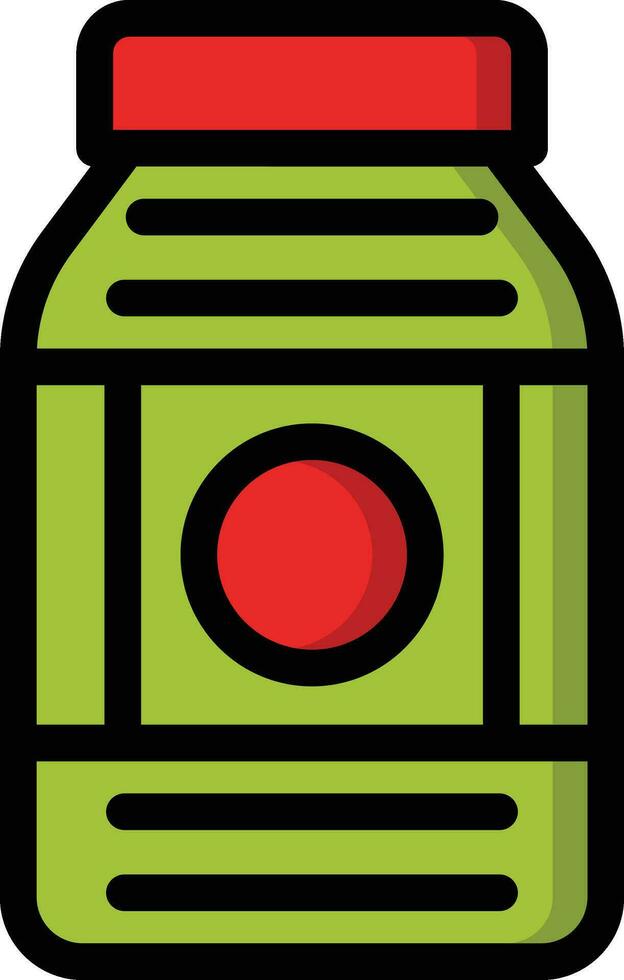 Jar Vector Icon Design Illustration