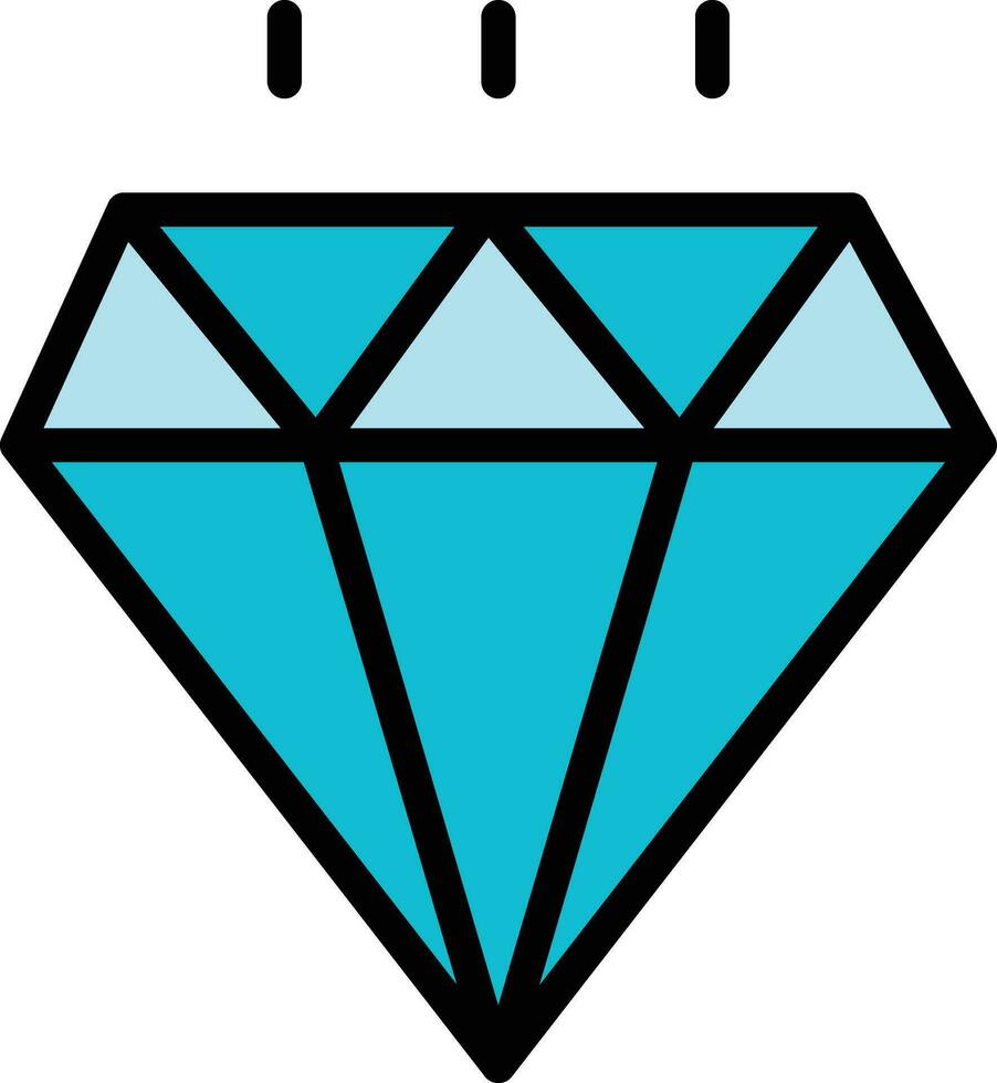 Gems Vector Icon Design Illustration