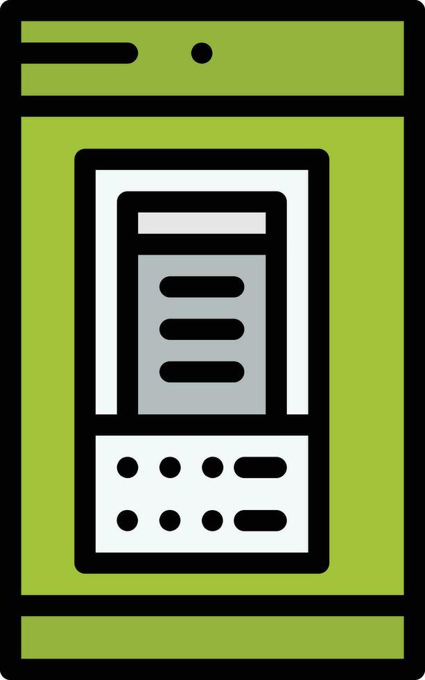 Cajero automático tarjeta máquina vector icono diseño ilustración