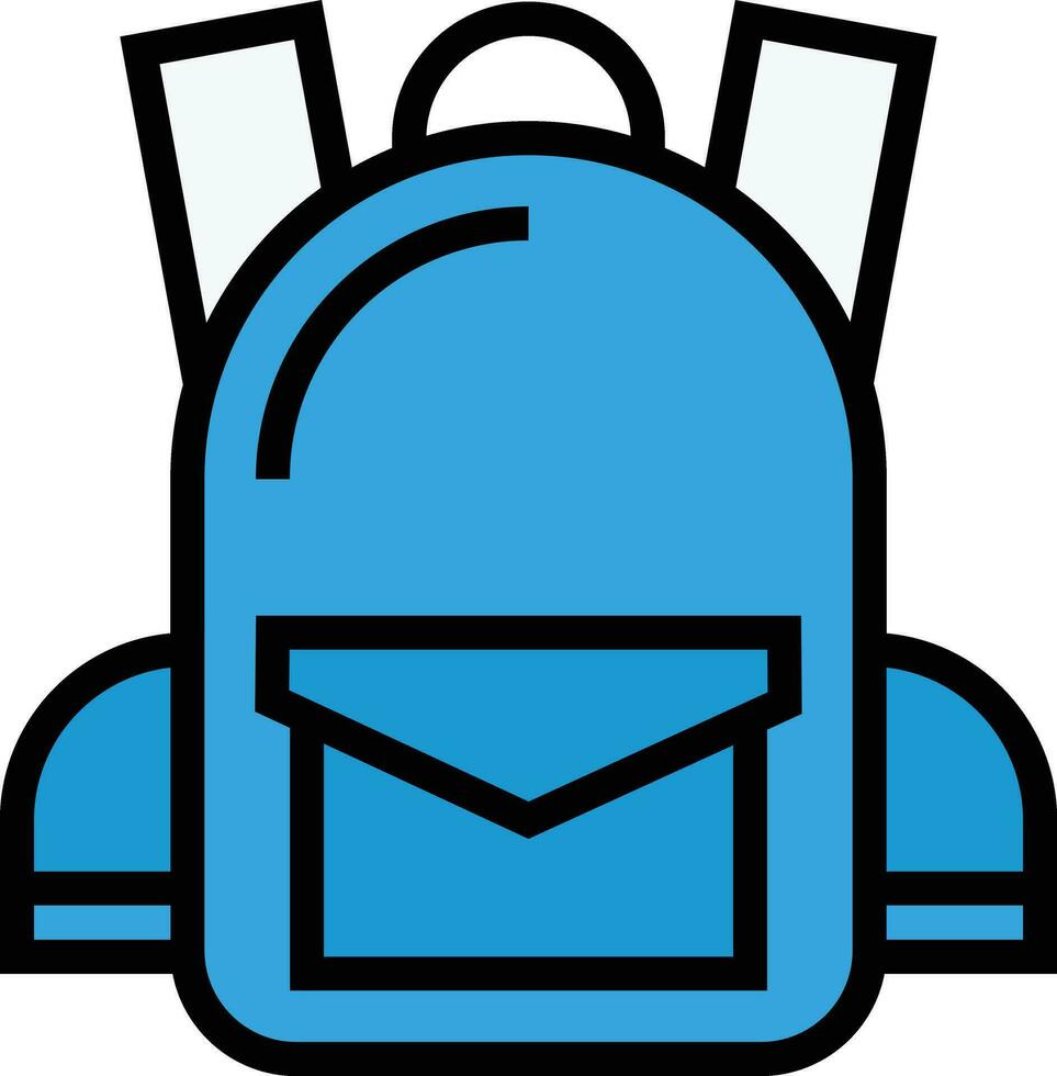 Bagpack Vector Icon Design Illustration