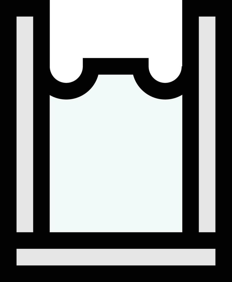 ilustración de diseño de icono de vector de bolsa de plástico