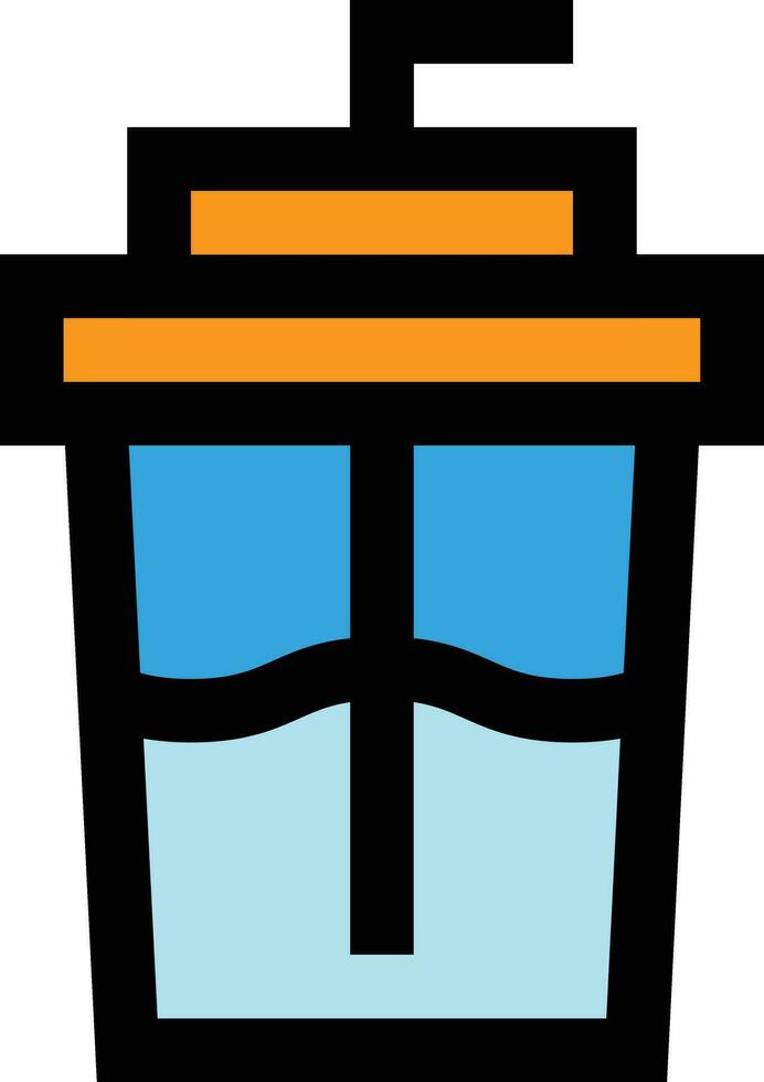 Soft Drink Vector Icon Design Illustration