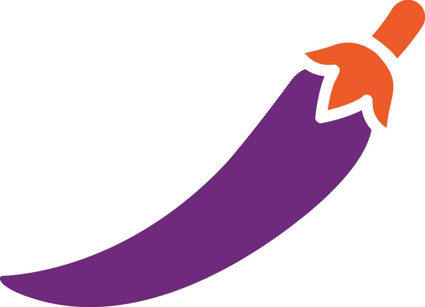 Chilli Vector Icon Design Illustration