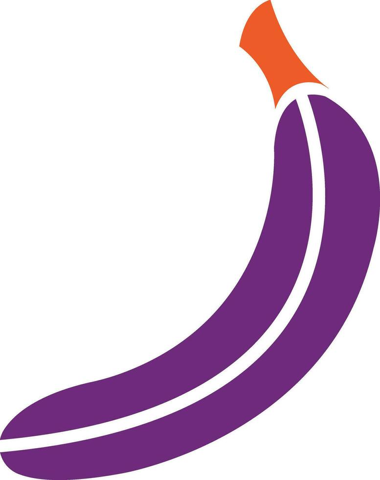 ilustración de diseño de icono de vector de plátano