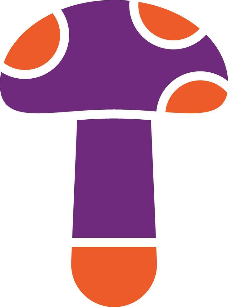 Mushroom Vector Icon Design Illustration