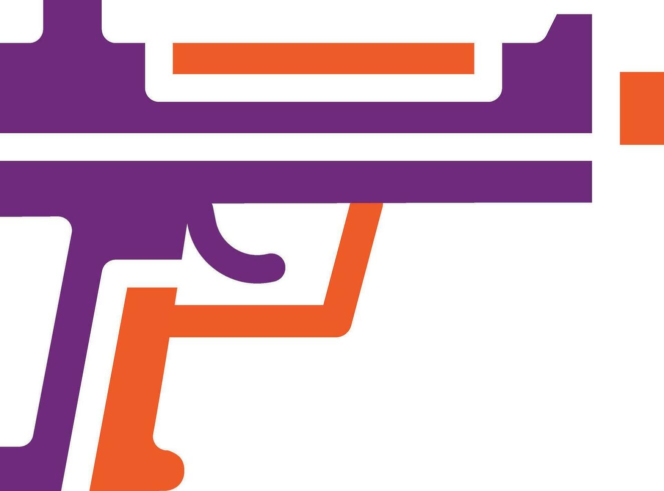 Pistol Vector Icon Design Illustration