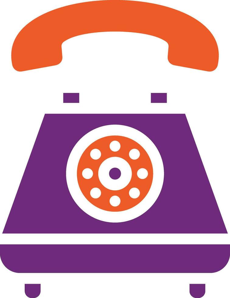 Telephone Vector Icon Design Illustration