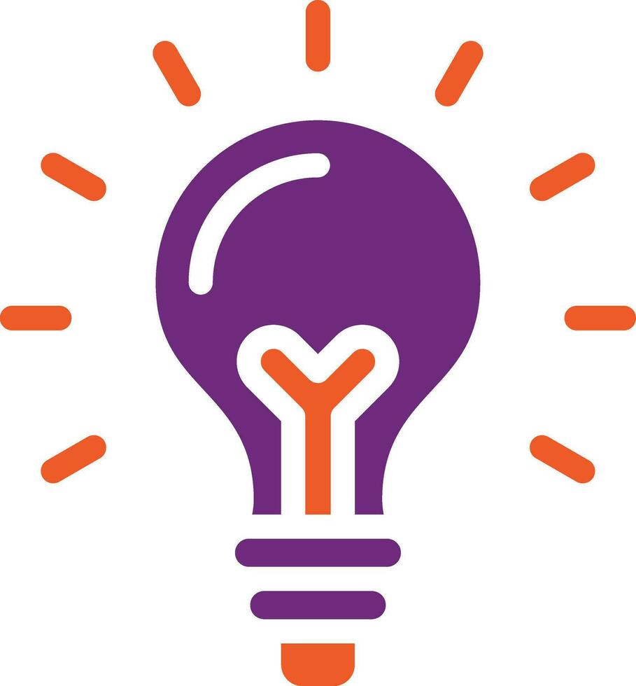Light bulb Vector Icon Design Illustration