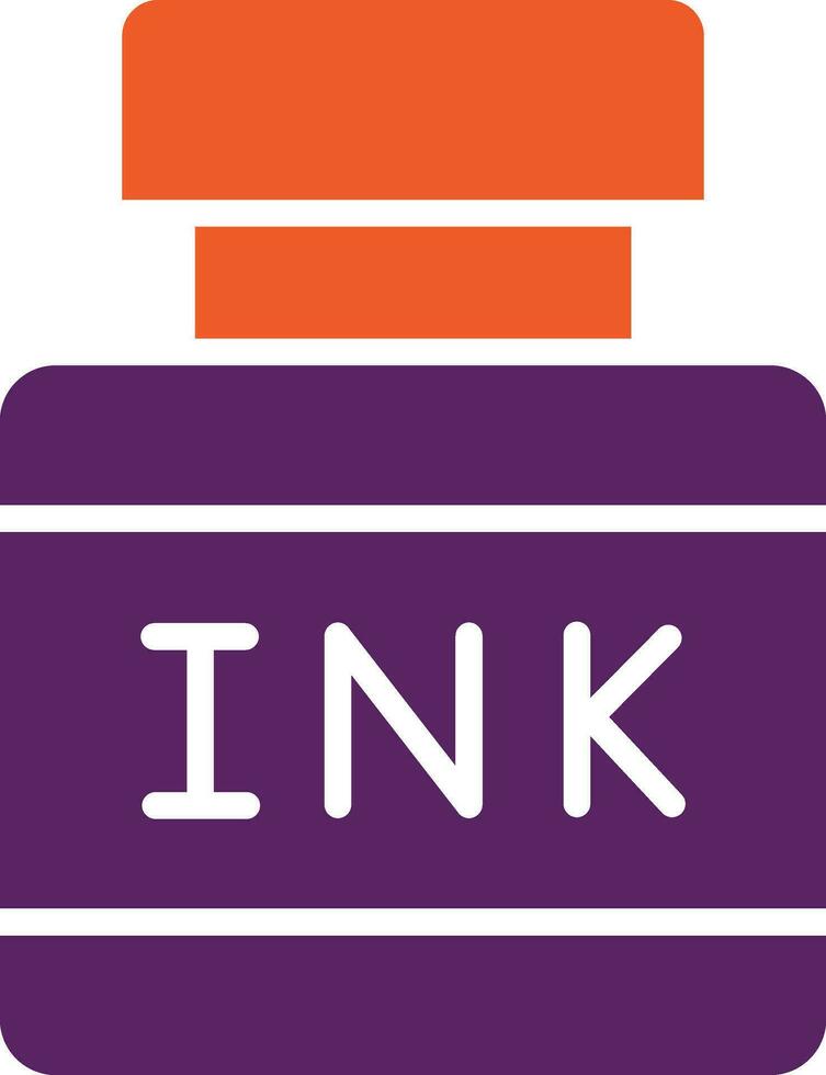 Ink Vector Icon Design Illustration