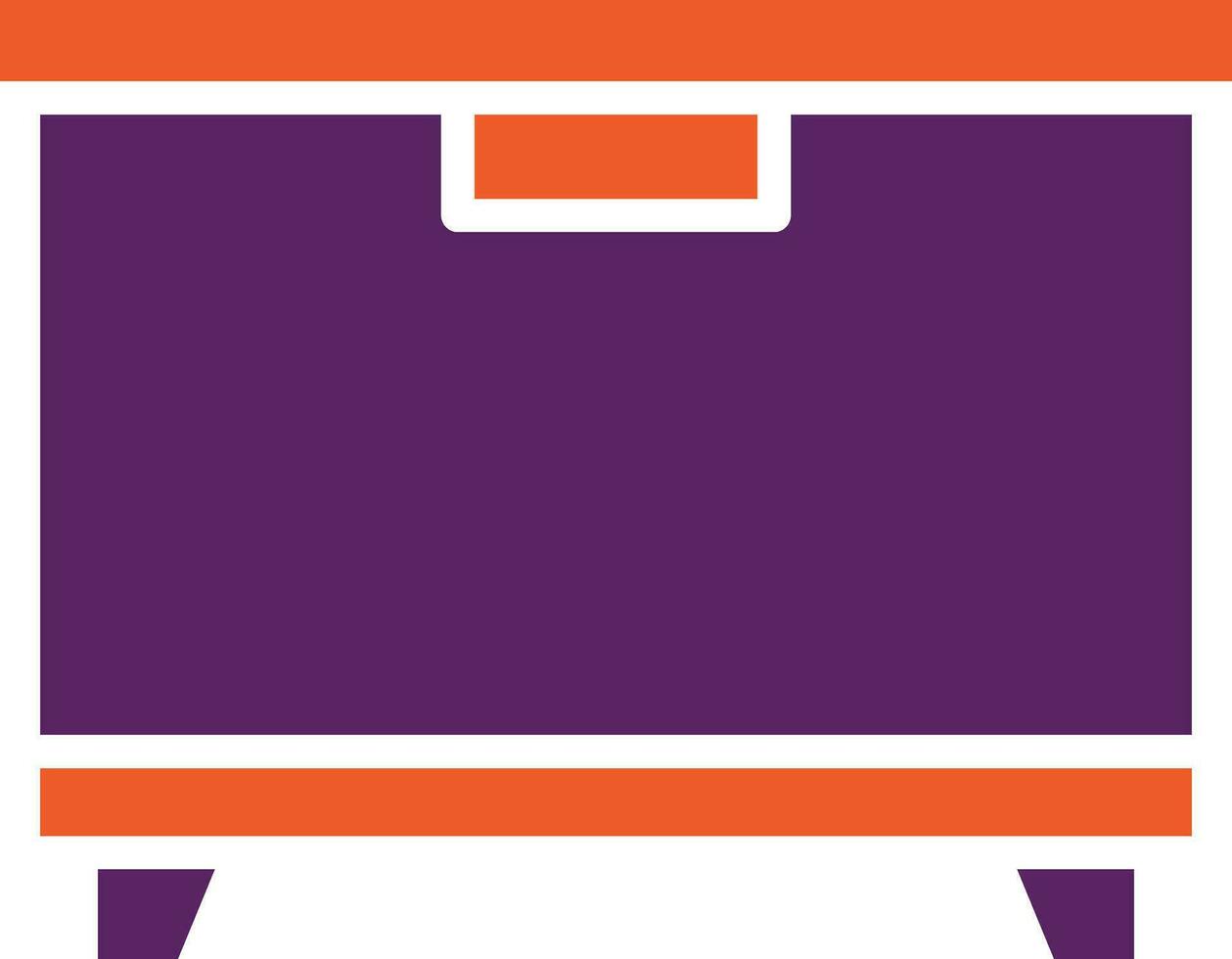 Freezer Vector Icon Design Illustration