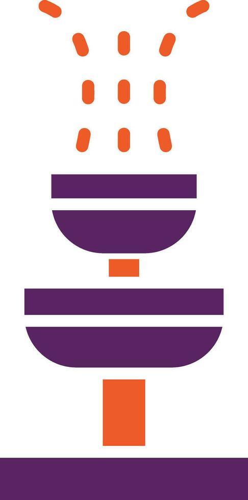 Fountain Vector Icon Design Illustration