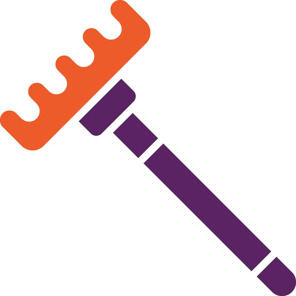 Rake Vector Icon Design Illustration