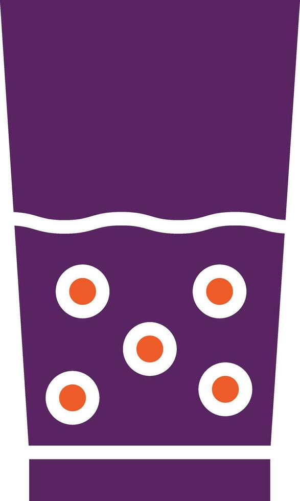 Water Glass Vector Icon Design Illustration